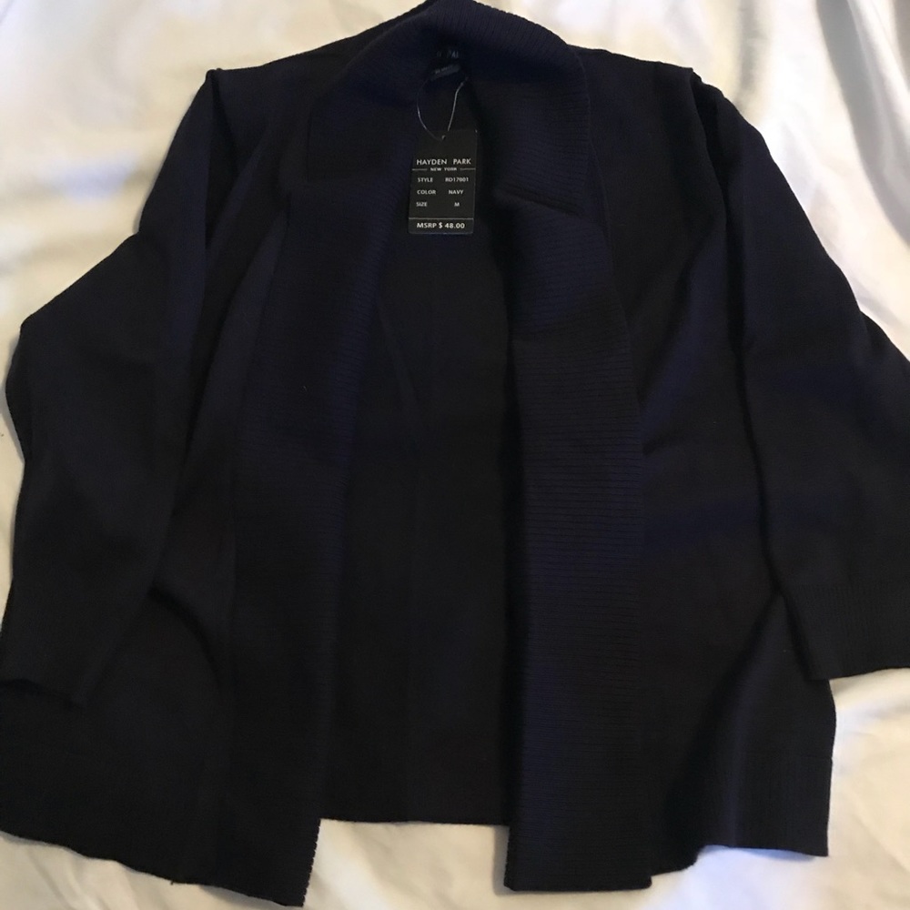 Navy Cardigan